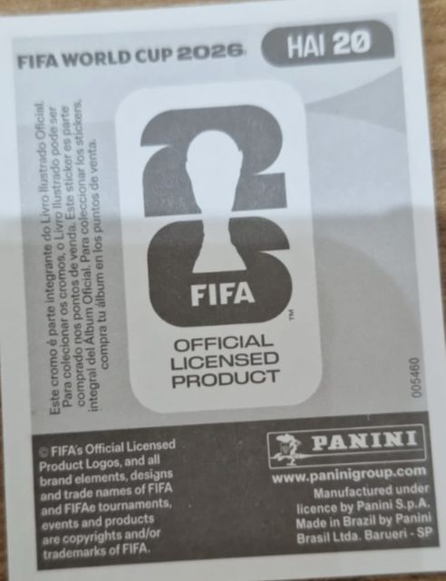 FIFA WORLD CUP 2026 - HAI20